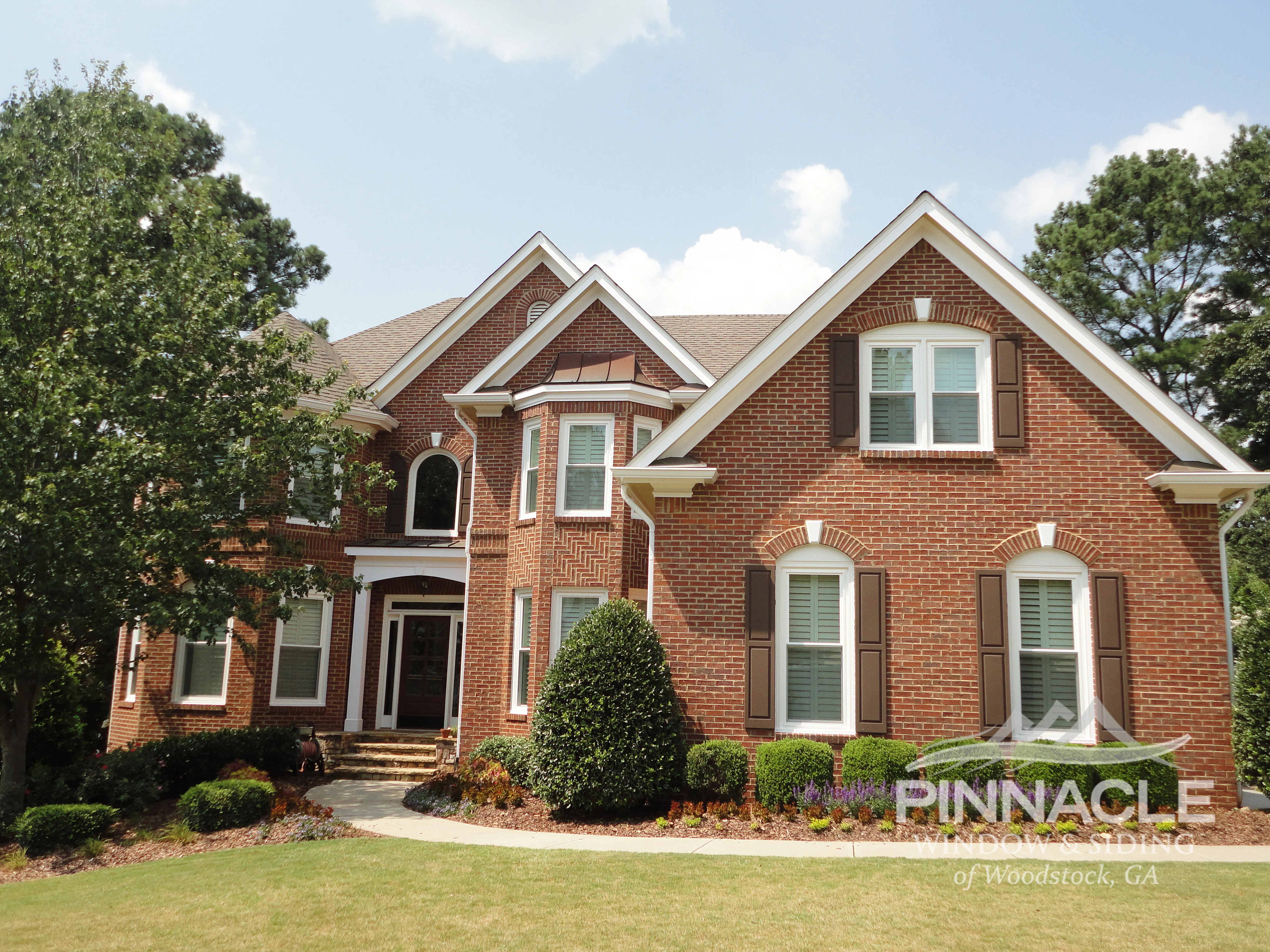 Replacement windows for a Georgia home