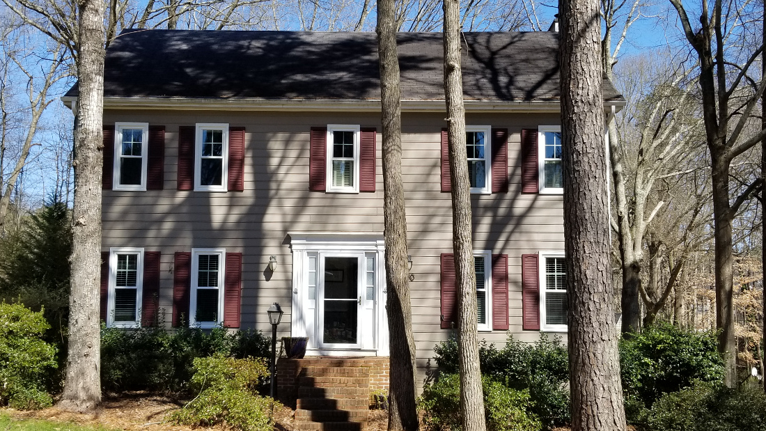 house with new windows