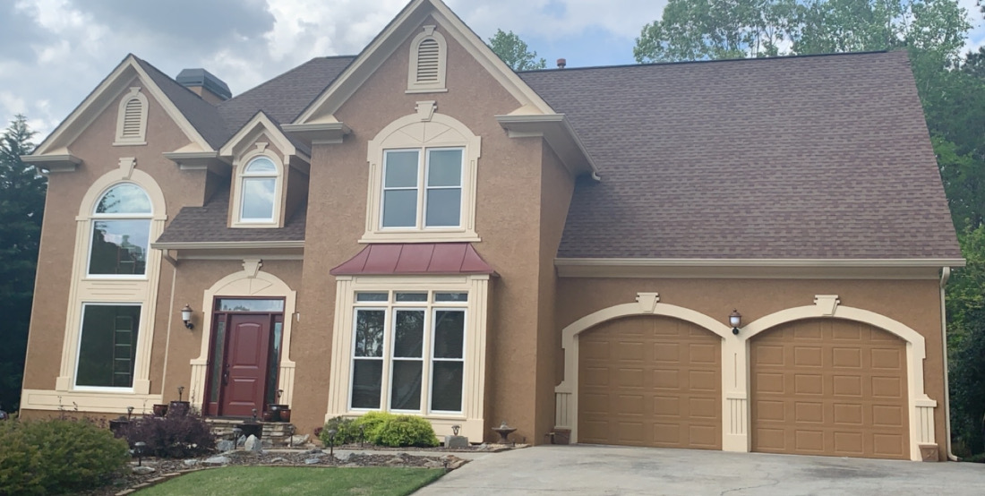 house with new windows