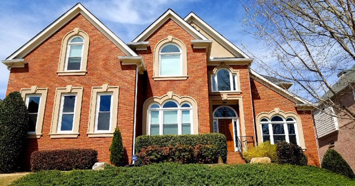 house with new windows