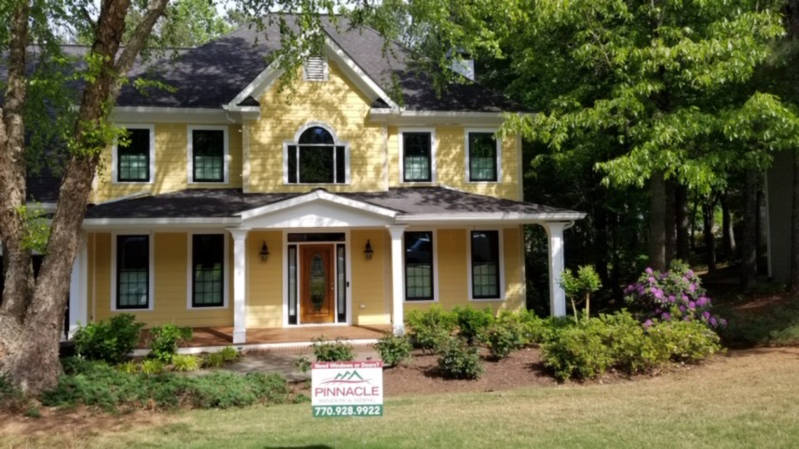 house with new windows