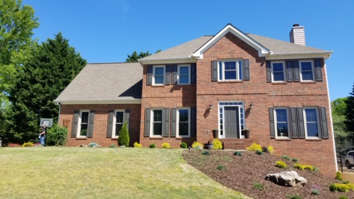 house with new windows