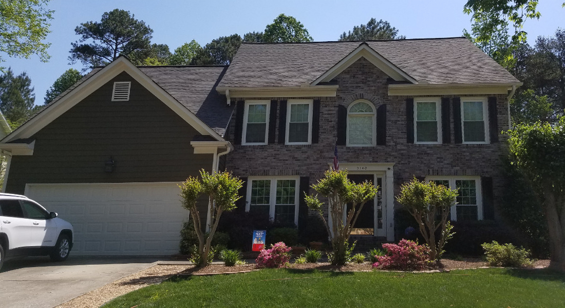 house with new windows