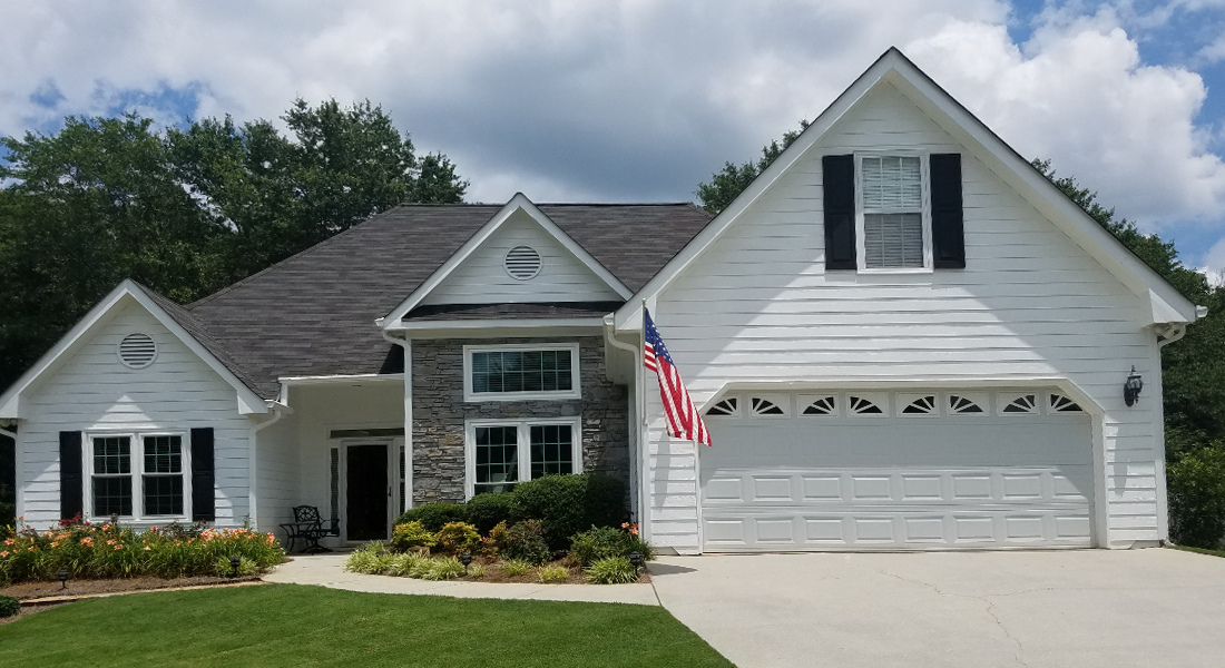 house with new windows