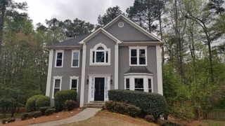 new windows and door on new home