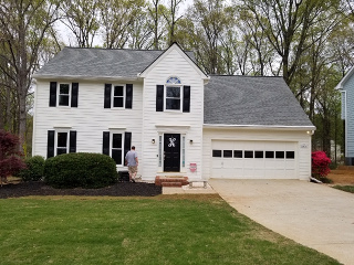 new windows on front of house